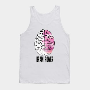 brain is power Tank Top